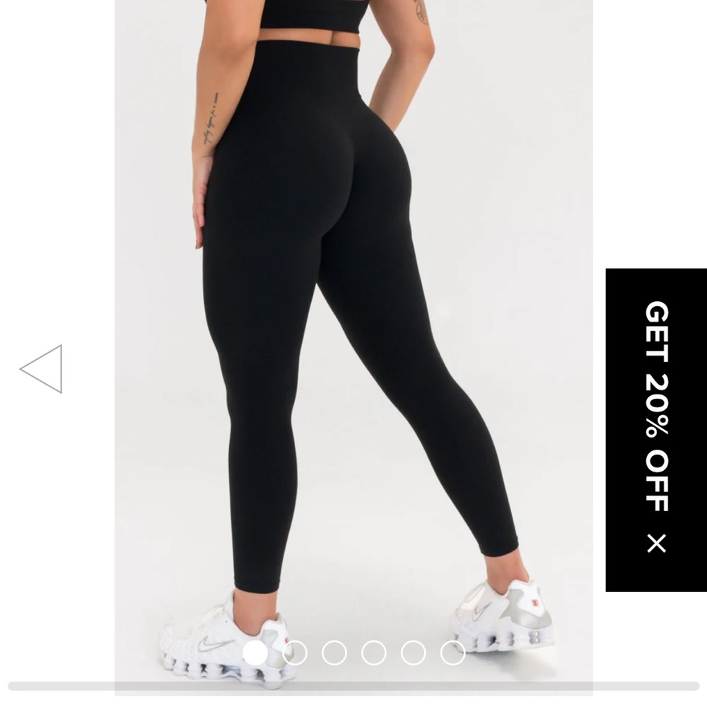 Vitality Black Leggings nwot